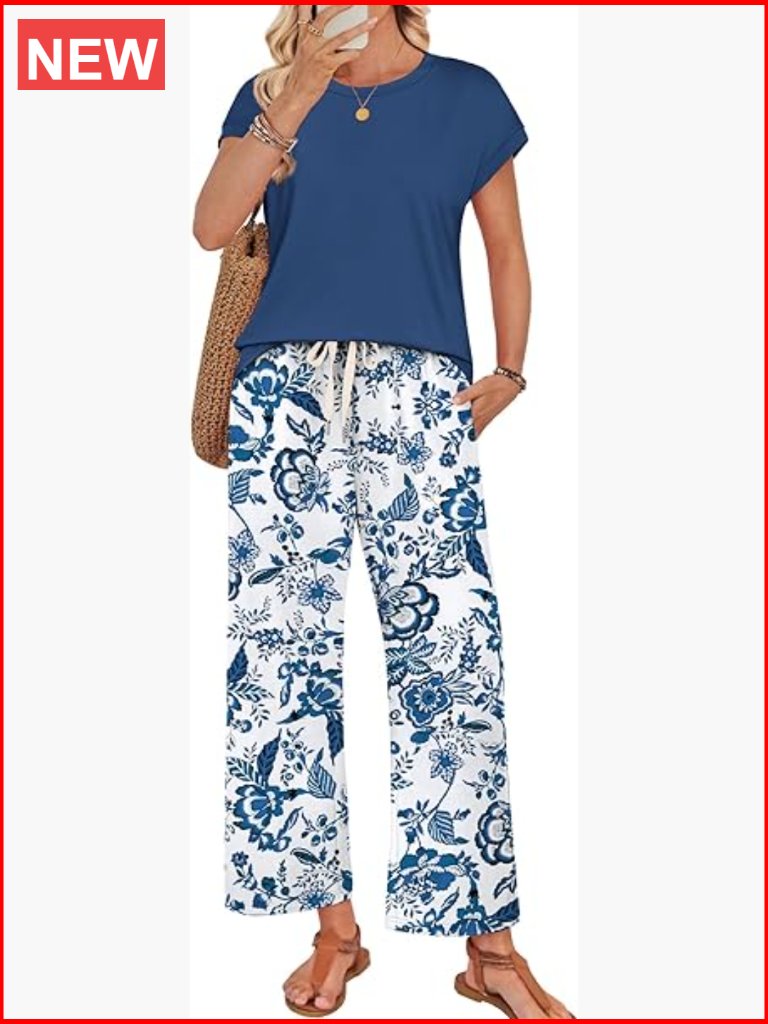 Two Piece Lounge Sets For Women Summer Spring Outfits Beach Vacation Travel